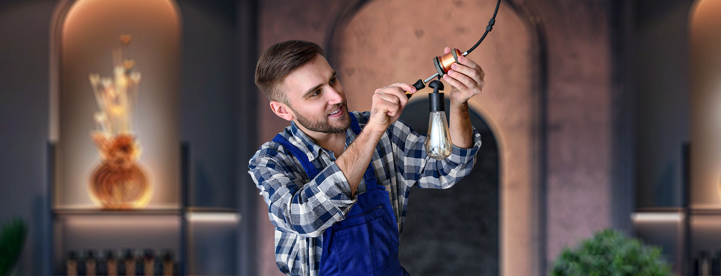 Подбор и установка освещения для салона красоты